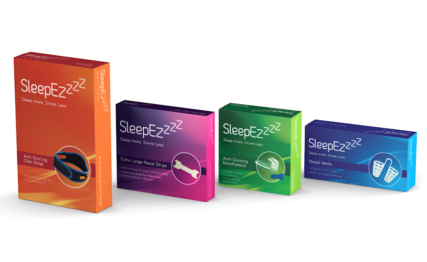 SLEEPEZZZZ BRANDING & PACKAGING DESIGN SUITE