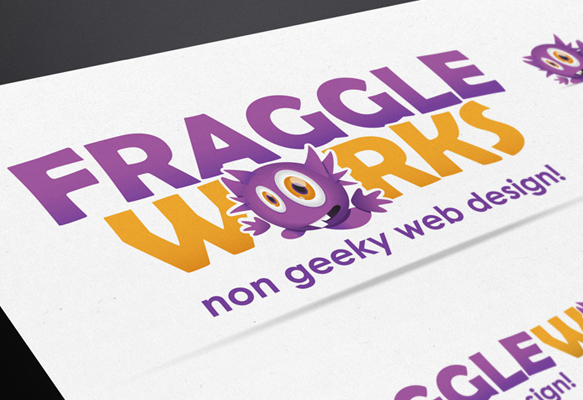 FRAGGLE WORKS LOGO & CHARACTERS