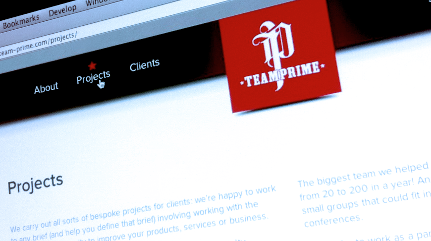 TEAM PRIME WEBSITE DESIGN LONDON